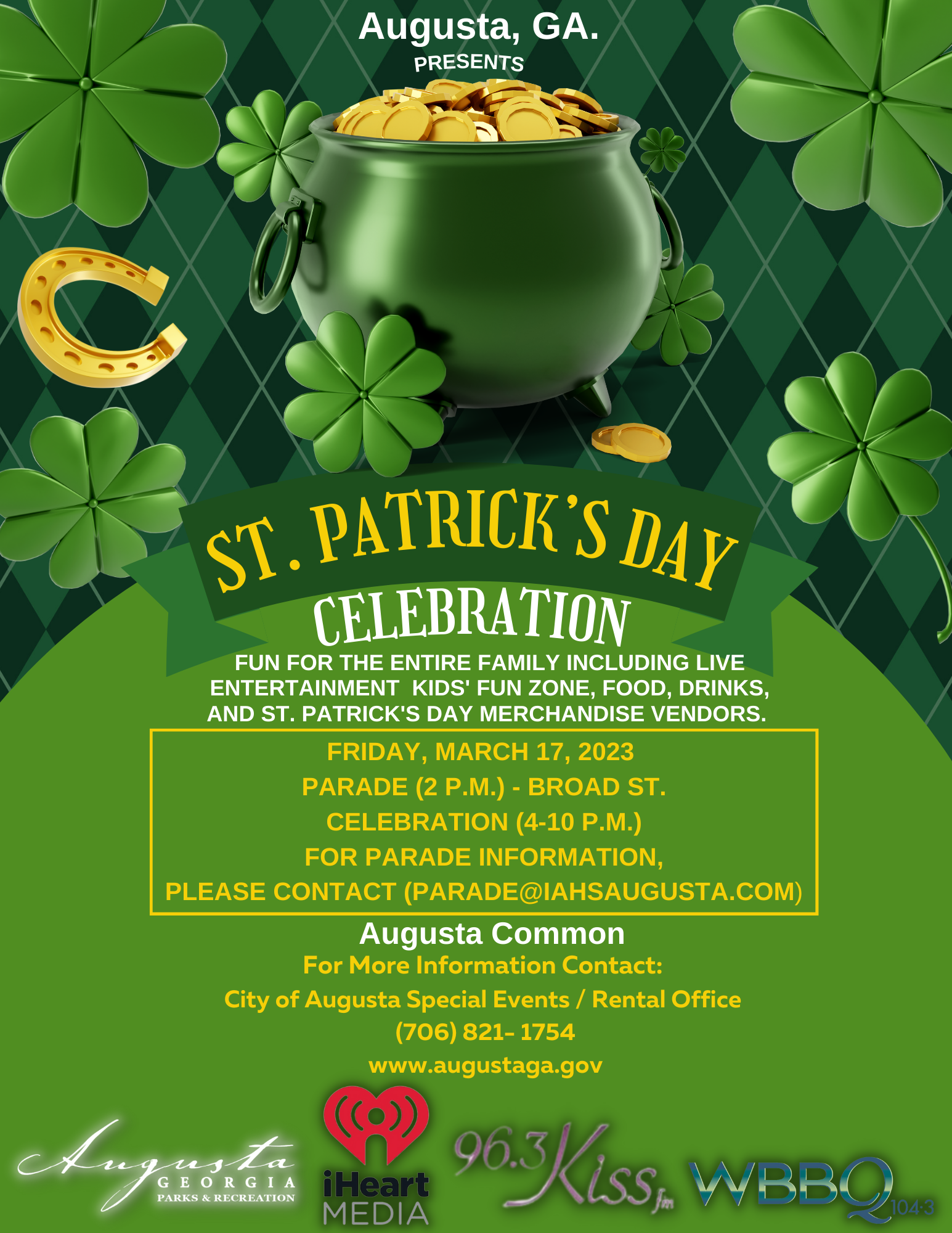 St. Patrick's Day 2023 Activities, Parades and Information