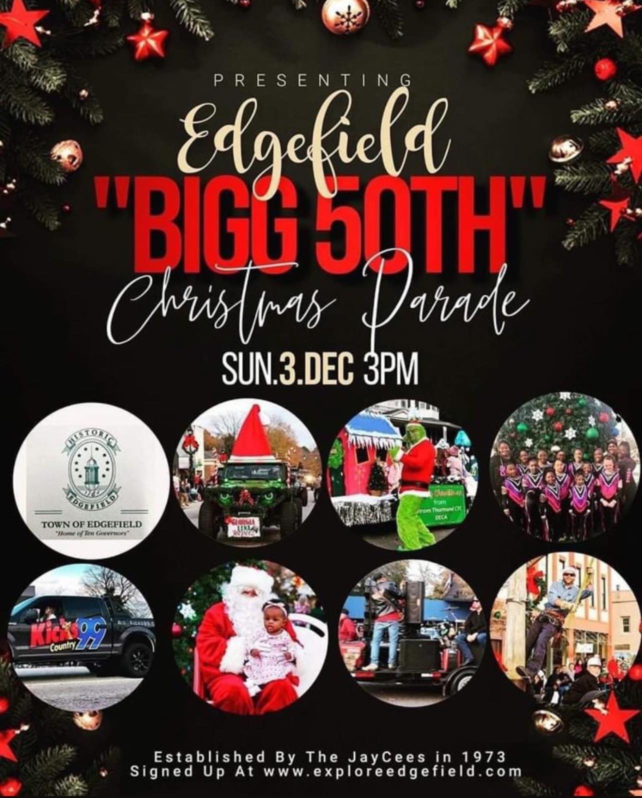 Edgefield Christmas Parade CSRAKIDS